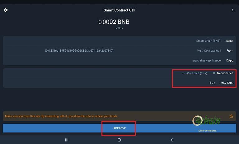 استفاده از Swap کیف پول تراست ولت